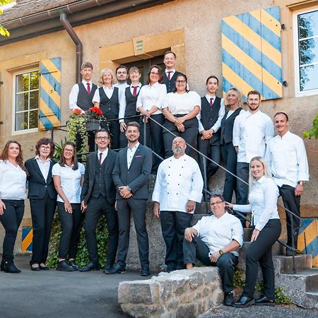 Hotel-Restaurant Burg Hornberg Neckarzimmern Exterior foto