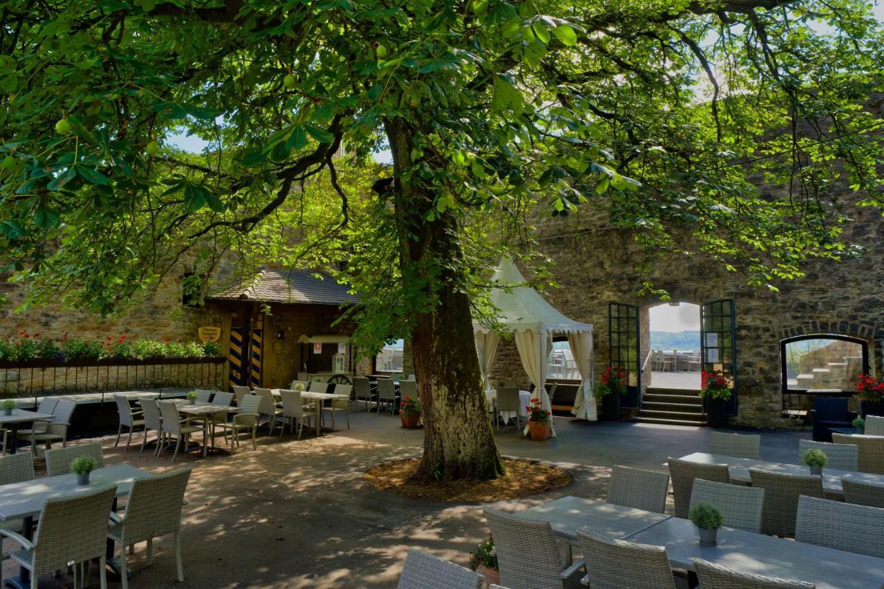 Hotel-Restaurant Burg Hornberg Neckarzimmern Exterior foto