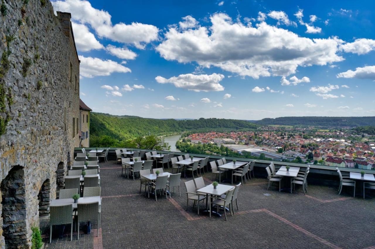 Hotel-Restaurant Burg Hornberg Neckarzimmern Exterior foto