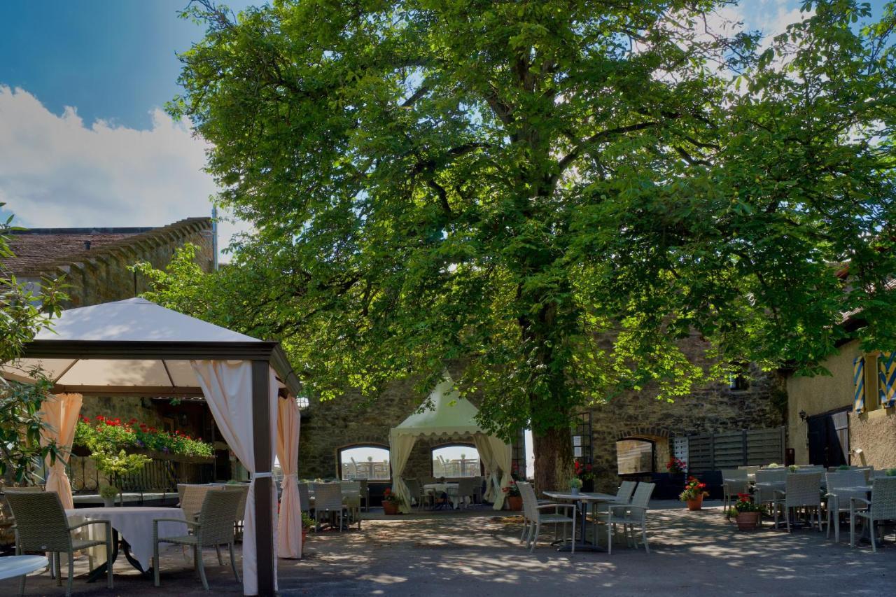 Hotel-Restaurant Burg Hornberg Neckarzimmern Exterior foto