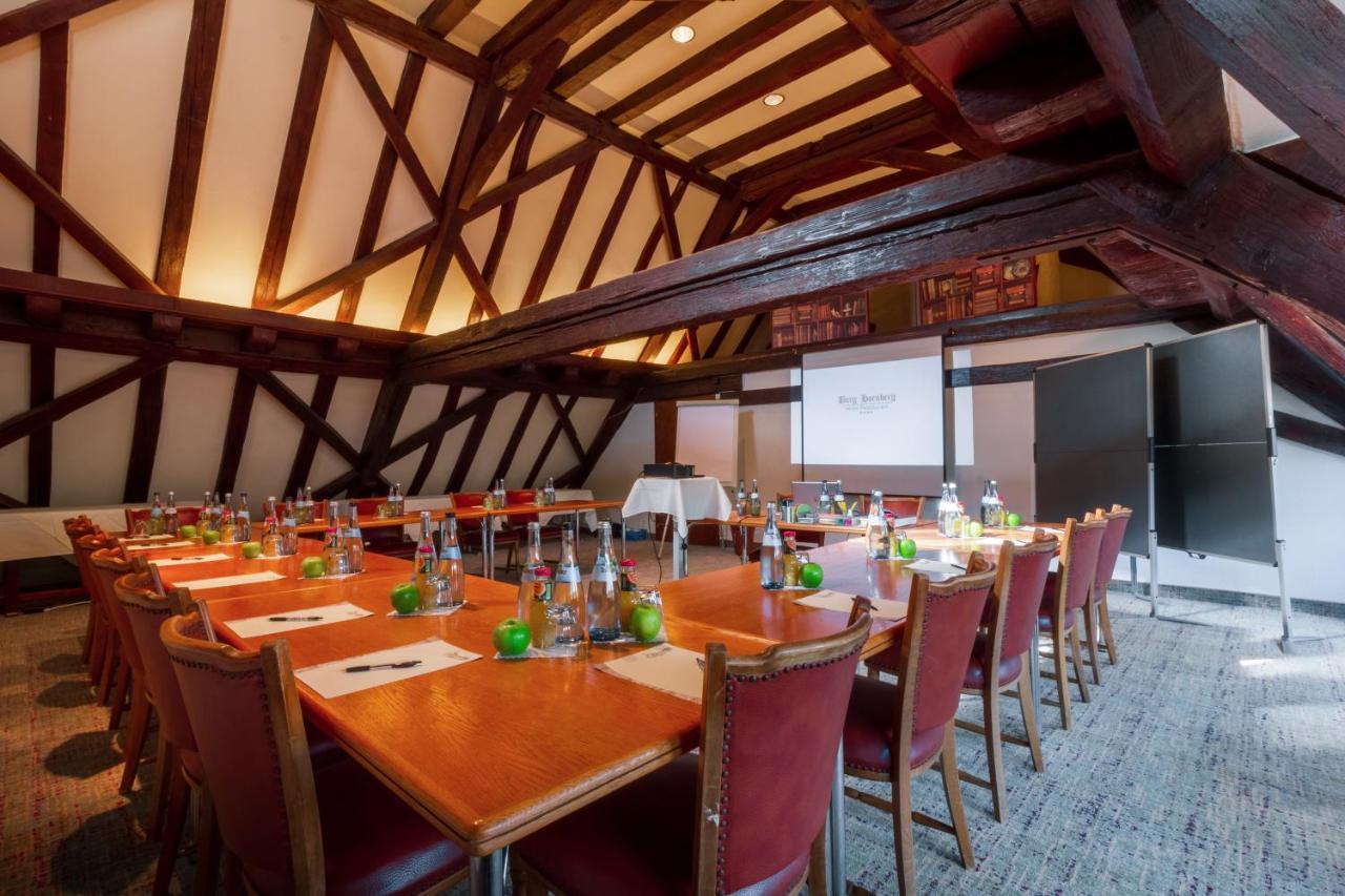 Hotel-Restaurant Burg Hornberg Neckarzimmern Exterior foto