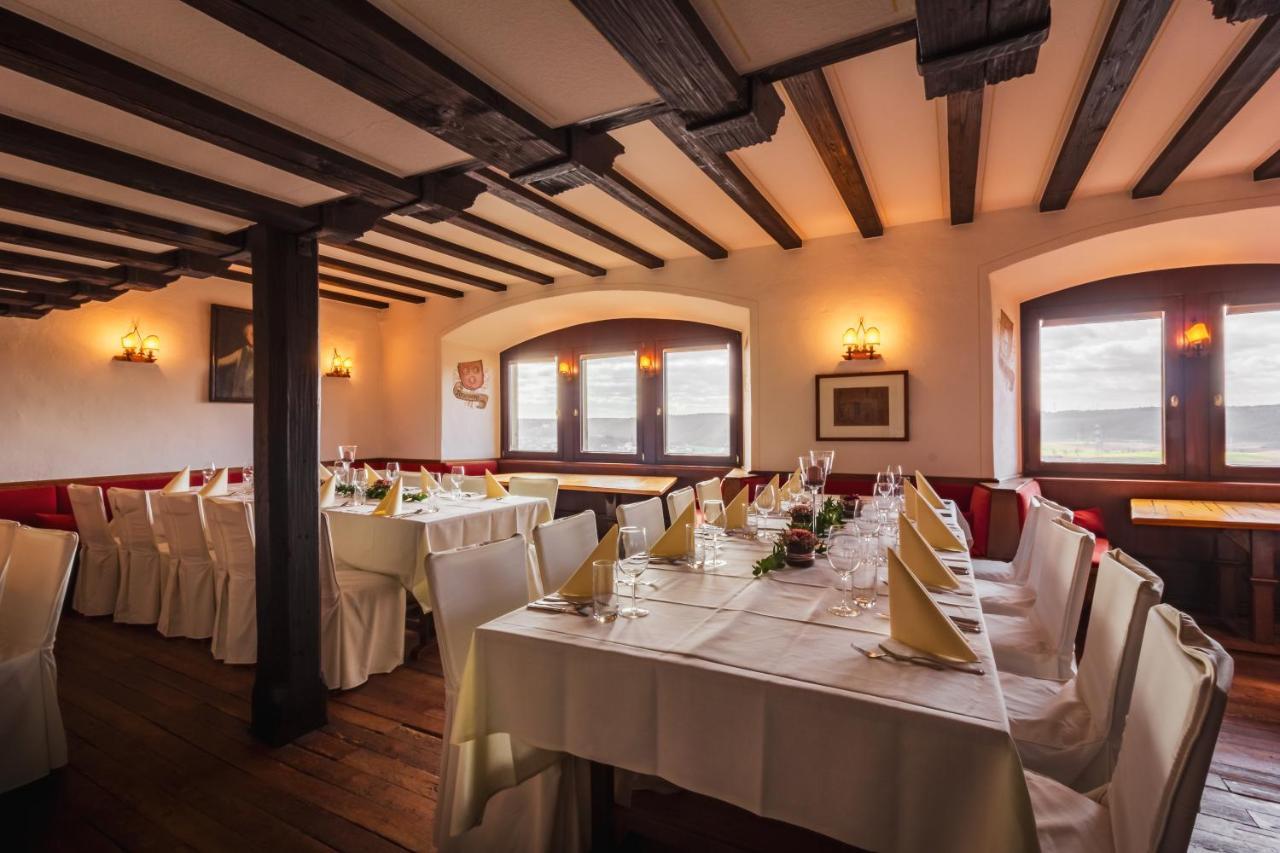 Hotel-Restaurant Burg Hornberg Neckarzimmern Exterior foto