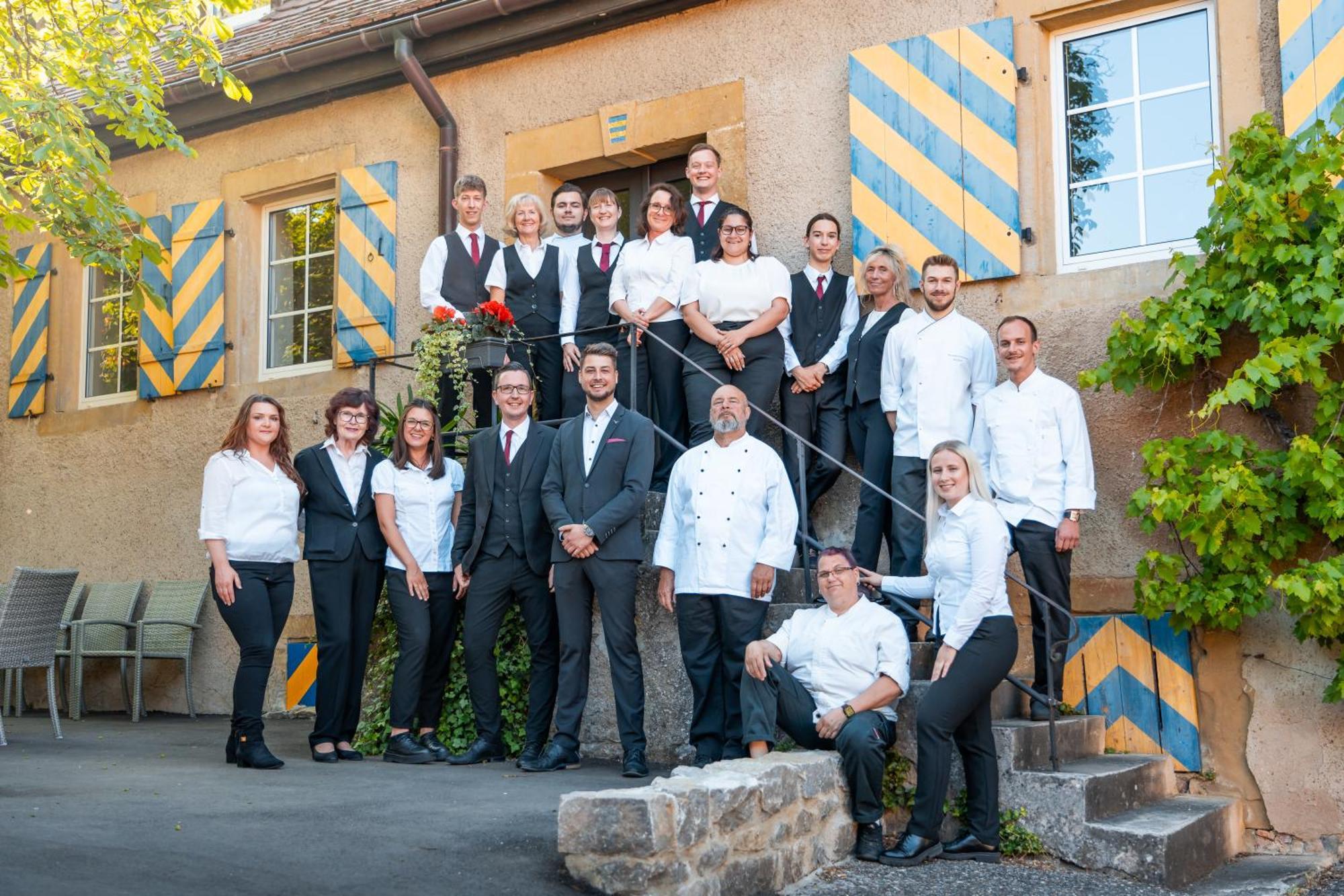 Hotel-Restaurant Burg Hornberg Neckarzimmern Exterior foto